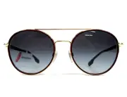 Burberry Sunglasses Ivy B3131 1337/8G Light Gold Brown with Blue Gradient Lenses