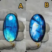 Unique Natural Blue with Multi Color Labradorite Gemstone For Wire Wrap
