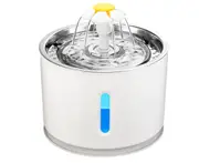 2.4L Automatic Pet Cat Water Fountain Ultra Quiet USB Dog Drinking Fountain Drinker Feeder Bowl Pet Drinking - Blue