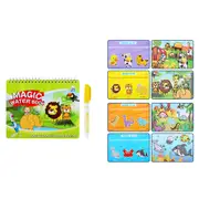 Magic Water Drawing Book Doodle Coloring Book for Learning Painting