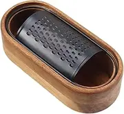 Qianly Cheese Grater with Container Kitchen Grater Cheese Shredder for Parmesan, Without Handle