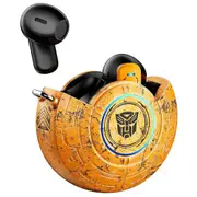 Transformers Wireless Earbud Earphones Bluetooth V5.4 Spacial Surround Sound TF-T31 - Yellow