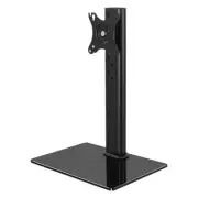 Single Computer Monitor Stand Free Standing Desk Vesa Mount 13 Inch to 32 Inch