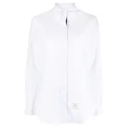 [Thom Browne] Button-Down Cotton Oxford Shirt Women