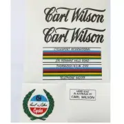 Carl Wilson decals retro bicycle Thornleigh Sydney