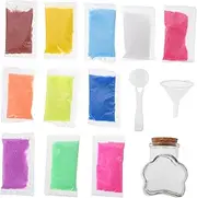 GRIRIW Unique Sand Art Bottle Kit by Present for Boys and Girls Home Decor Parties Special Occasions