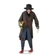 Halloween 7ft Animated Teary The Clown Animatronic from Home Depot