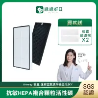 在飛比找momo購物網優惠-【綠綠好日】適用 Amway 安麗 逸新空氣清淨機三代 SK