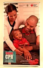 INFANT CPR ANYTIME EMERGENCY RESCUE TRAINING FOR BABY CPR NEW