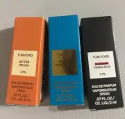 Mixed Fragrance Sample Perfume For Unisex 3 x 2ml Vials-