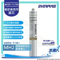 在飛比找樂天市場購物網優惠-美國EVERPURE濾心/商用型濾心MH2濾芯(原裝進口/平
