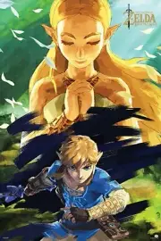 Legend of Zelda Breath of the Wild 24"x36" Poster (PAS2113) *BRAND NEW*