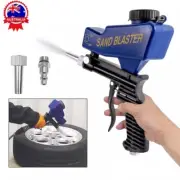 Portable Air Sandblasting Gun Hand Held Sand Blaster Paint Gravity Rust Remover