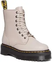 [Dr. Martens] Men's 8 Eye Boots, Vintage Taupe Pisa, 8.5 AU