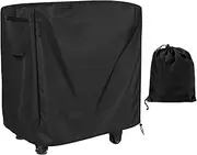 Outdoor Tablecloths, Waterproof, Rectangular, Outdoor Tablecloths, Waterproof, 420D Oxford Silver Coated Outdoor Table Cover, Rectangular with 2 Handles