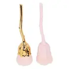 2pcs Nail Dust Remover Pink Rose Nail Powder Cleaning Brush Manicure Dust Re XXL
