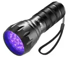 Black Light UV Light, 21 LED 395nm UV Flashlight, Powerful Mini Blacklight Fl...