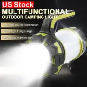 200000LM Portátil Lamparas De Mano y Cabeza Recargables USB Linternas LED Pro US