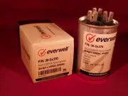 Dual Run Cap 30/5 MFD 370v Electric Motor Run Oil Fill Capacitor uf HVAC 30-5