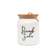 Glass Jar with Bamboo and Twine Lid - 1L