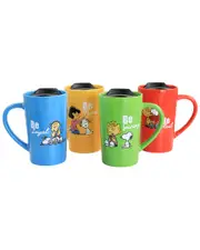 Peanuts Gentle Reminders 4pc Travel Cups