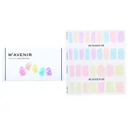 Mavenir Nail Sticker (Assorted Colour) - # Neon Racer Nail 32pcs