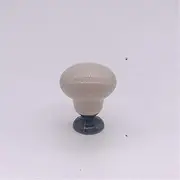 Dressing Table Handle, 1x Drawer Dresser Handle Door Pulls Furniture Hardware,Handicraft Ceramic Handles and Knobs Cute for Children Kids Room, Indoor Hardware (NO.1845)(Gray)