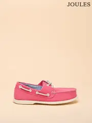 Joules Joules X Chatham Bright Pink Jetty Deck Shoes (AN7115) | $136