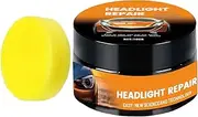 Headlight Restoration,50g Cleaning Balm for Headlight | Auto Light Polishing Paste, Yellowing Lampshade Cleaning Product for Truck Sedan RV