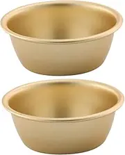 iplusmile 2Pcs Korean Traditional Wine Bowls Lightweight Outdoor Bowls for Camping Hiking Parties Versatile Wine Cups for Soup Beverages Bright Color Design