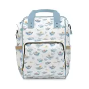 Personalised Mermaid Baby Backpack- Custom Diaper Bag- Nappy Backpack