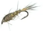 Creative Angler Hares Ear Fly Fishing Flies. 1 Dozen Flies