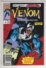 Venom Lethal Protector #2 VF+ APV Australian Price Variant Combine Bag/Board AHB