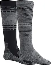 Burton Men's Performance Lightweight Ski/Snowboard Sock Two Pack
