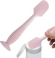 DAWCBVJQ Nappy Cream Silicone Spatula - Silicone Diaper Cream Spatula | Small Size Skin Care Tool for Business Trip, Home, Daily Outing, Outdoor Activities, Traveling