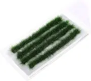 Didiseaon Long Strip Artificial Lawn for DIY Sand Table Scenery Plants for Micro Landscape High Temperature Resistant Reusable Decoration for Miniature Gardens