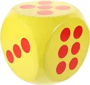 Alipis Large Foam Dice, 7.4 Giant Game Dice Prop Jumbo Dot Dice Outdoor Activities Yard Dice Party Game Dice Decorations