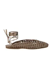 Mesh Mules 36 Brown