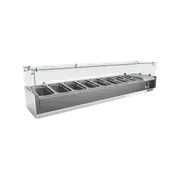 Exquisite Counter Top Food Preparation Refrigerators 1800mm Width - 8 x GN1/3 (Excluding Pans)