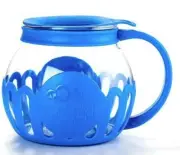 Epoca 1.5 qt Microwave Popcorn Popper in Blue Gift Box Ecolution
