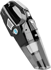 [EXAOMBLE] one Cordless Car Vacuum Cleaner 6000pa Inflator Tire Pressure Gauge Led Light 12v 120w Portable for Auto Home Use