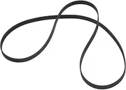 SPYMINNPOO 49 Cm Black Rubber Drive Belt Replacement for Turntables, Smooth Rotation for Record Players