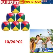 10/20X Juggling Balls Set Classic Bean Bag Magic Circu Beginner Kids Toy Gift AU