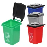 Mini Trash Can Kids Truck Colored Pencils for Kids Miniature Trash Can Deskto...