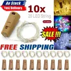10X 20LED Fairy Light Wine Bottle String Lights CNVk Copper Wire Christmas Decor