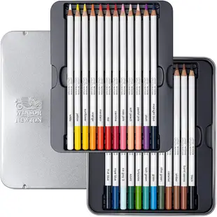 Winsor&newton Studio 系列柔軟粗水彩鉛筆 24 支/盒