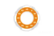 Porsche 911 992 Sport Chrono Gauge Face Replacement Dial - Orange