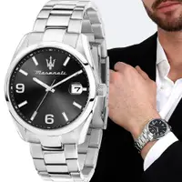 在飛比找PChome24h購物優惠-MASERATI 瑪莎拉蒂 簡約大三針時尚男錶(R88531