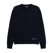 [A.p.c.] A. p.c. Kenny Cardigan M BLUE