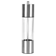 Pepper Mill Grinder Hand Refillable Pepper Mill Grinder Adjustable Coarseness Stainless Steel Pepper Mill Refillable